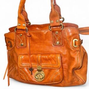 Vintage burnt orange bag